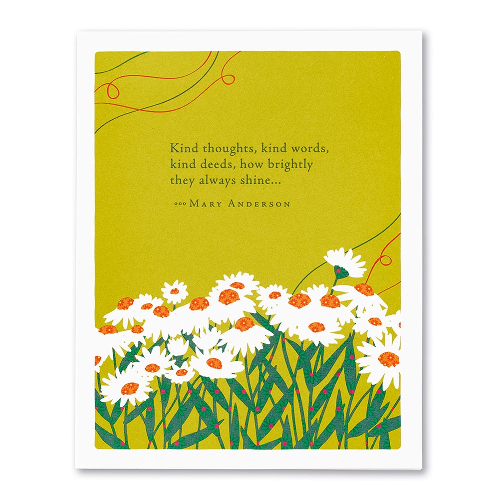 Positively Green, Greeting Card - Appreciation, Gifts, Kind Thoughts Kind, 415156
